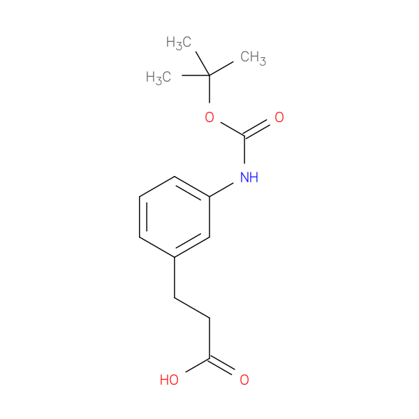 3-(3-((tert-Butoxycarbonyl)amino)phenyl)propanoic acid