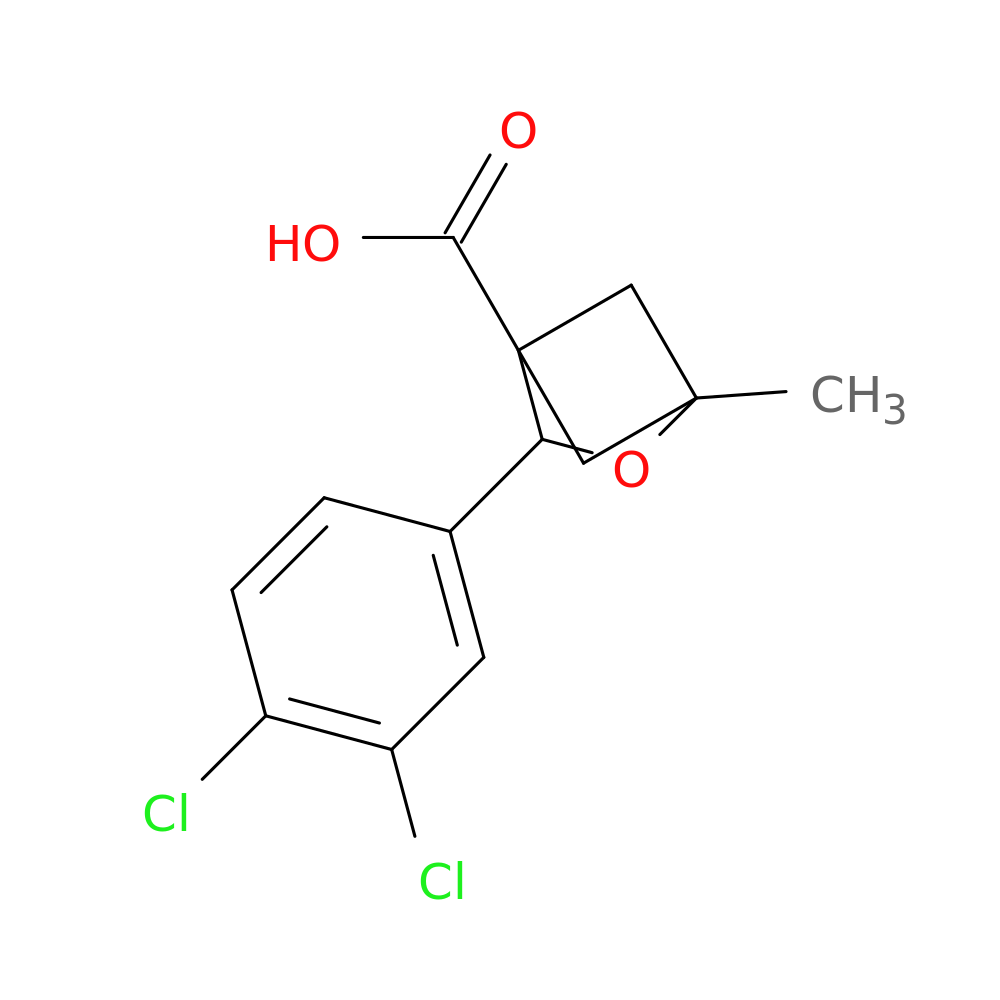 3-(3,4-dichlorophenyl)-1-methyl-2-oxabicyclo[2.1.1]hexane-4-carboxylic acid