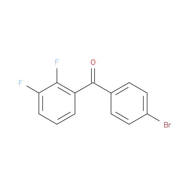 (4-Bromophenyl)(2,3-difluorophenyl)methanone