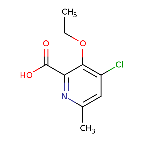 4-chloro-3-ethoxy-6-methylpyridine-2-carboxylicacid