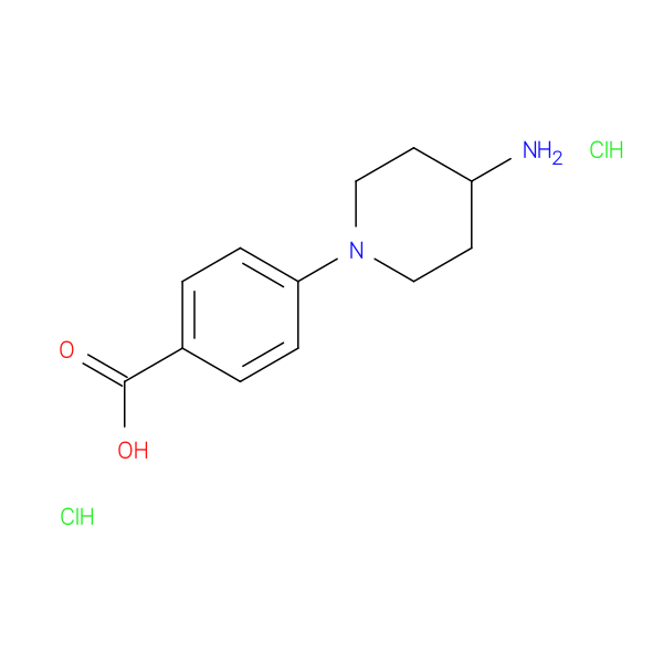 4-(4-aminopiperidin-1-yl)benzoic acid dihydrochloride
