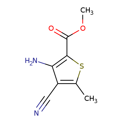 Methyl 3-amino-4-cyano-5-methylthiophene-2-carboxylate