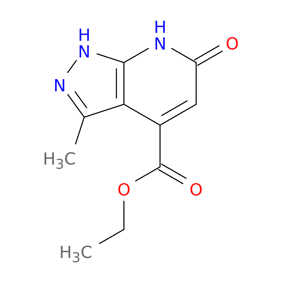ethyl 3-methyl-6-oxo-1,7-dihydropyrazolo[3,4-b]pyridine-4-carboxylate