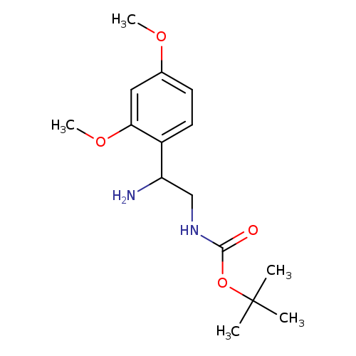 [2-AMINO-2-(2,4-DIMETHOXY-PHENYL)-ETHYL]-CARBAMIC ACID TERT-BUTYL ESTER