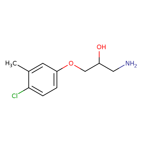 1-Amino-3-(4-chloro-3-methyl-phenoxy)-propan-2-ol