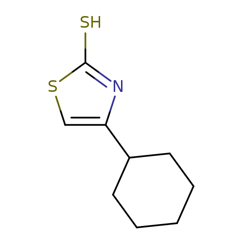 4-cyclohexyl-1,3-thiazole-2-thiol