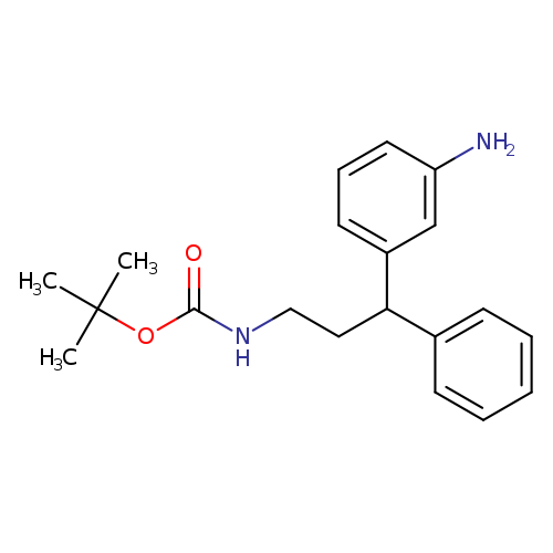 tert-Butyl (3-(3-aminophenyl)-3-phenylpropyl)carbamate