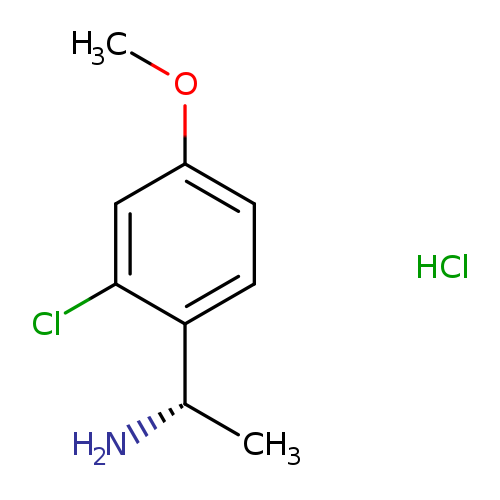 (S)-1-(2-Chloro-4-methoxyphenyl)ethan-1-aminehydrochloride