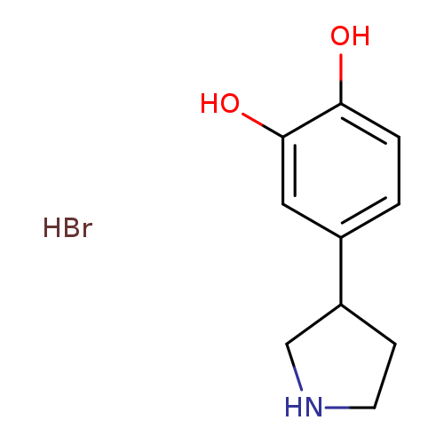 4-(pyrrolidin-3-yl)benzene-1,2-diolhydrobromide
