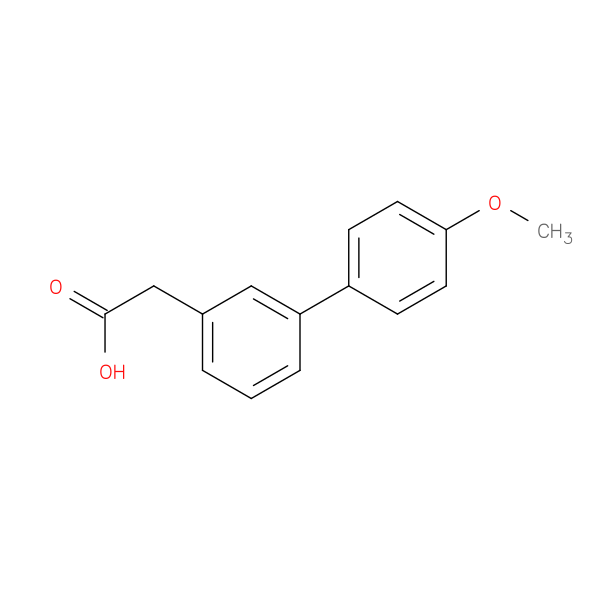 [3-(4-methoxyphenyl)phenyl]acetic acid