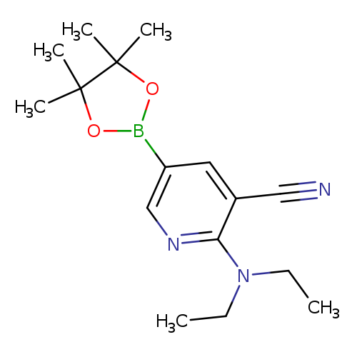 3-Cyano-2-(diethylamino)pyridine-5-boronic acid, pinacol ester
