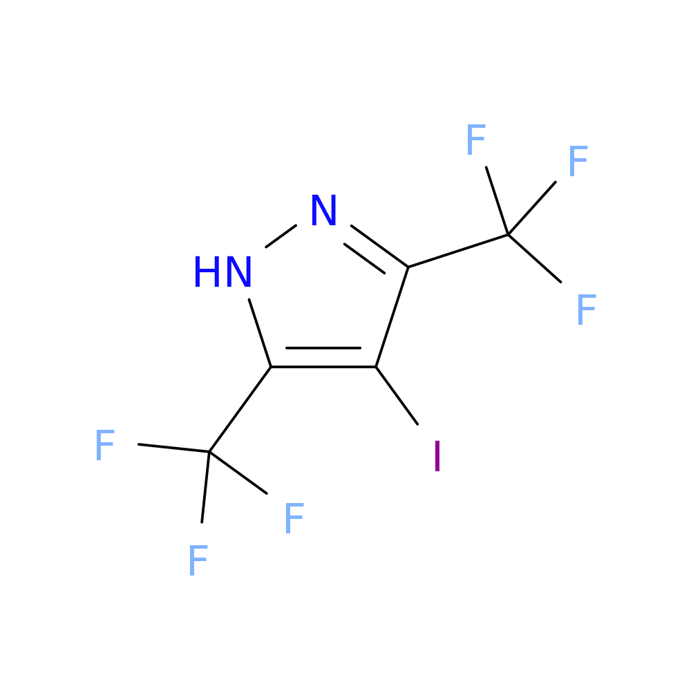 4-Iodo-3,5-Bis(trifluoromethyl)-1H-pyrazole