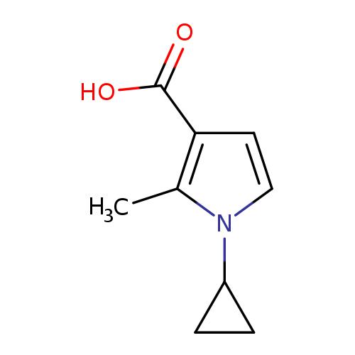 1-cyclopropyl-2-methyl-1H-pyrrole-3-carboxylic acid