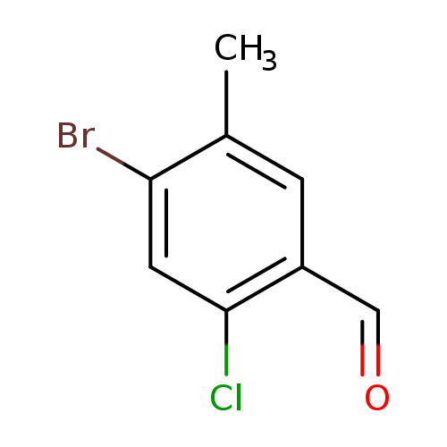 4-bromo-2-chloro-5-methylbenzaldehyde