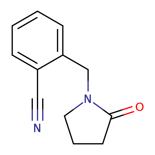 2-[(2-oxopyrrolidin-1-yl)methyl]benzonitrile