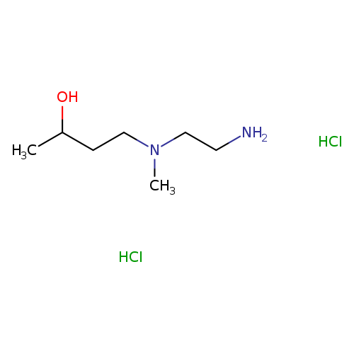 4-[(2-aminoethyl)(methyl)amino]butan-2-ol dihydrochloride