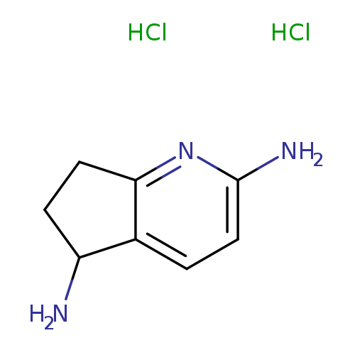 6,7-Dihydro-5H-cyclopenta[b]pyridine-2,5-diamine dihydrochloride