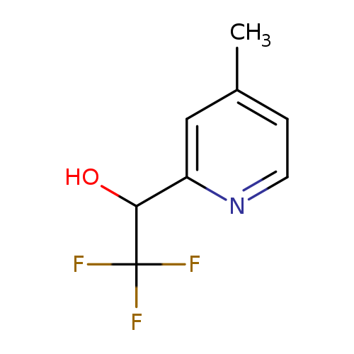 2,2,2-TRIFLUORO-1-(4-METHYLPYRIDIN-2-YL)ETHAN-1-OL