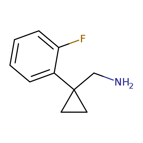 [1-(2-Fluorophenyl)cyclopropyl]methanamine