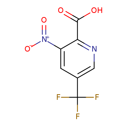 2-Pyridinecarboxylic acid, 3-nitro-5-(trifluoromethyl)-