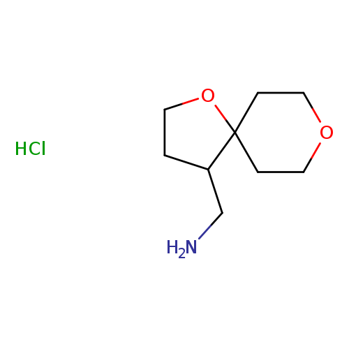 1-{1,8-dioxaspiro[4.5]decan-4-yl}methanamine hydrochloride
