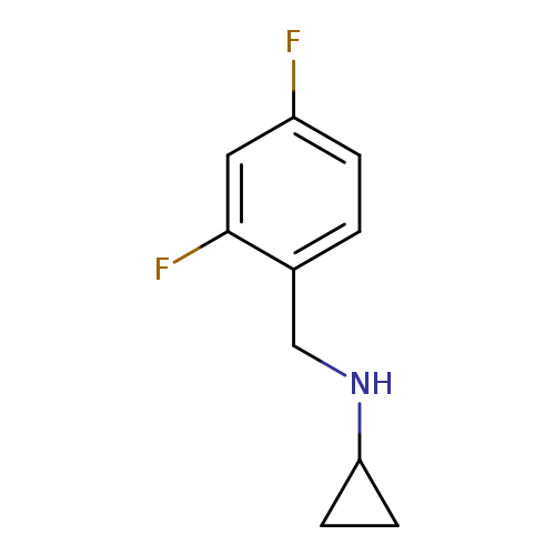 N-[(2,4-difluorophenyl)methyl]cyclopropanamine