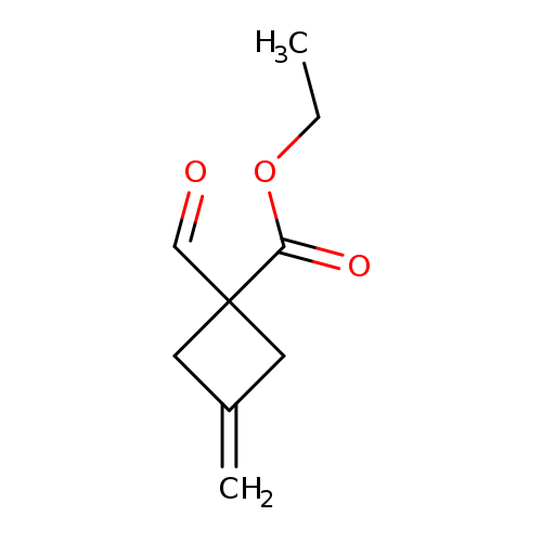 ethyl1-formyl-3-methylidenecyclobutane-1-carboxylate