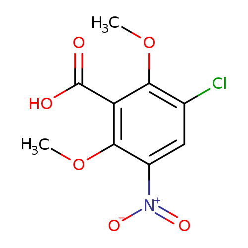 3-Chloro-2,6-dimethoxy-5-nitrobenzoic acid