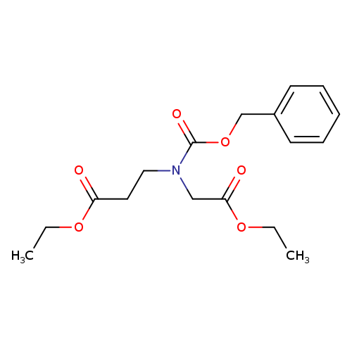 Ethyl 3-(((benzyloxy)carbonyl)-(2-ethoxy-2-oxoethyl)amino)propanoate