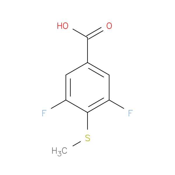3,5-Difluoro-4-(methylthio)benzoic acid