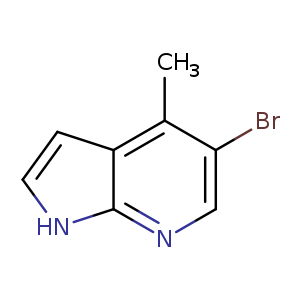 1H-Pyrrolo[2,3-b]pyridine, 5-bromo-4-methyl-