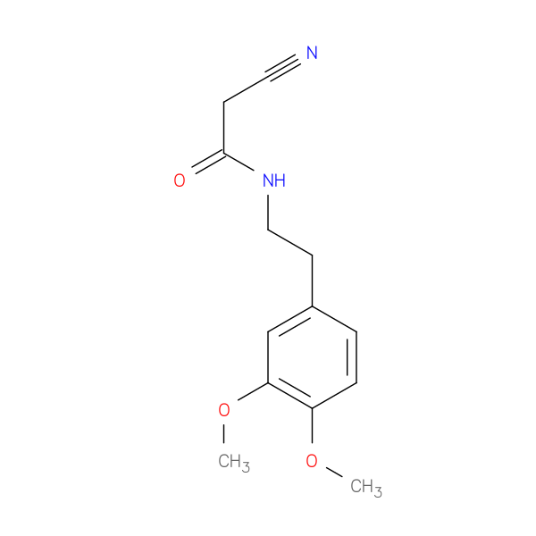 2-Cyano-N-[2-(3,4-dimethoxyphenyl)ethyl]acetamide