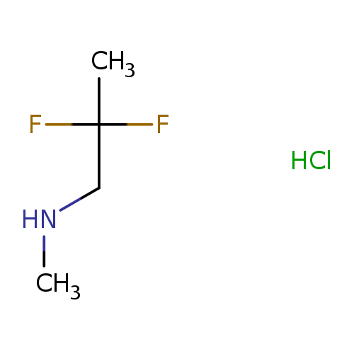 (2,2-difluoropropyl)(methyl)aminehydrochloride
