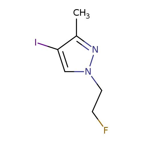 1-(2-FLUORO-ETHYL)-4-IODO-3-METHYL-1H-PYRAZOLE