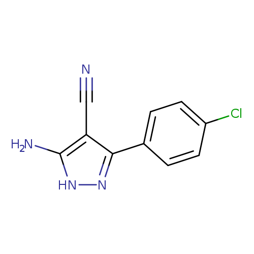 5-AMINO-3-(4-CHLOROPHENYL)-1H-PYRAZOLE-4-CARBONITRILE