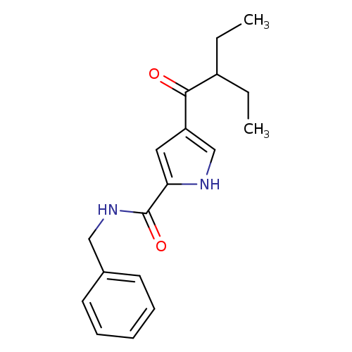 N-benzyl-4-(2-ethylbutanoyl)-1H-pyrrole-2-carboxamide