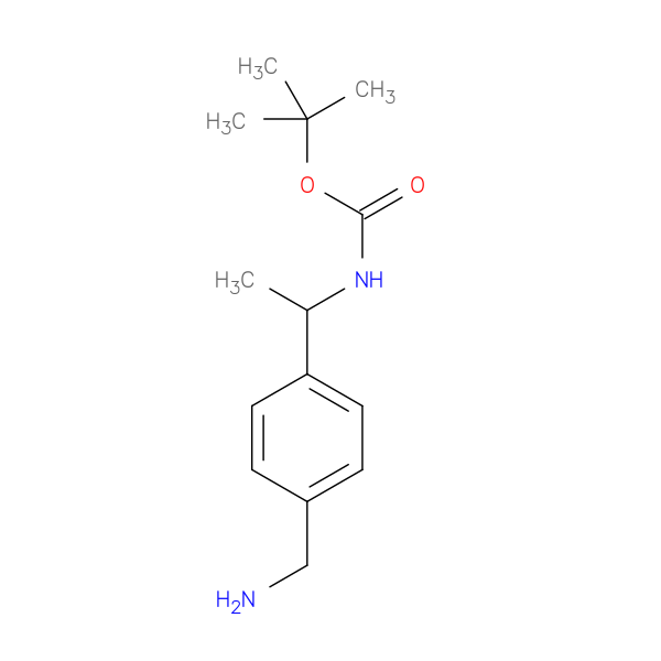 tert-butyl N-{1-[4-(aminomethyl)phenyl]ethyl}carbamate