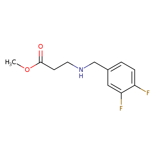 methyl 3-{[(3,4-difluorophenyl)methyl]amino}propanoate