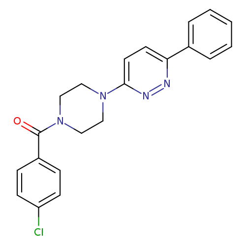 3-[4-(4-chlorobenzoyl)piperazin-1-yl]-6-phenylpyridazine