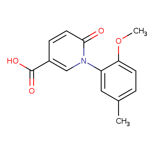 1-(2-Methoxy-5-methylphenyl)-6-oxo-1,6-dihydropyridine-3-carboxylic acid