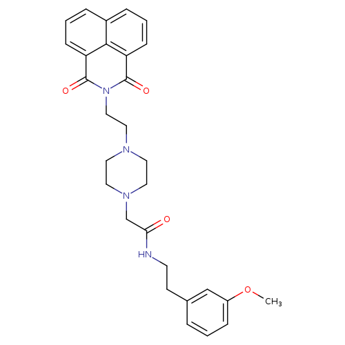 2-[4-(2-{2,4-dioxo-3-azatricyclo[7.3.1.0^{5,13}]trideca-1(13),5,7,9,11-pentaen-3-yl}ethyl)piperazin-1-yl]-N-[2-(3-methoxyphenyl)ethyl]acetamide