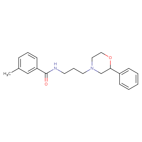 3-methyl-N-[3-(2-phenylmorpholin-4-yl)propyl]benzamide