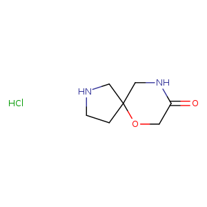 6-oxa-2,9-diazaspiro[4.5]decan-8-one hydrochloride