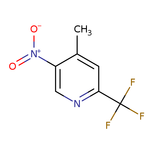 Pyridine,4-methyl-5-nitro-2-(trifluoromethyl)-