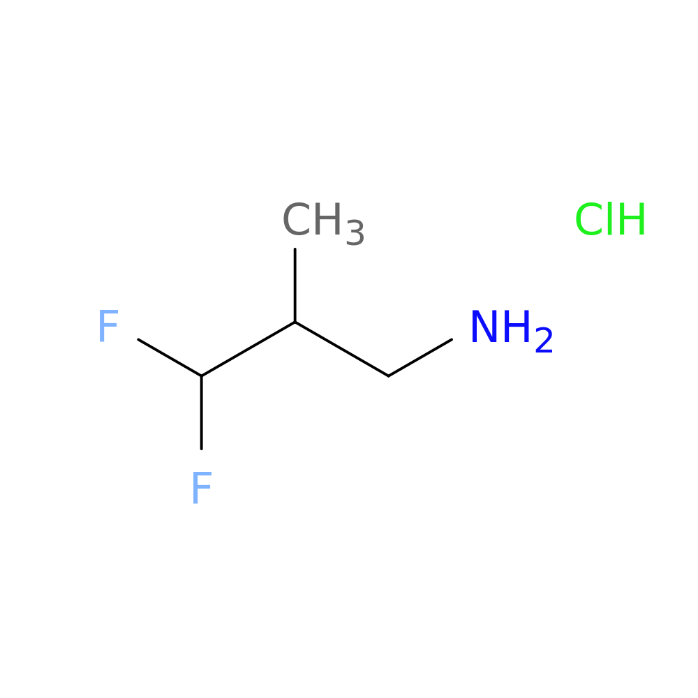 3,3-difluoro-2-methylpropan-1-amine hydrochloride
