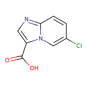 IMidazo[1,2-a]pyridine-3-carboxylic acid, 6-chloro-