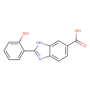 1H-Benzimidazole-6-carboxylic acid, 2-(2-hydroxyphenyl)-