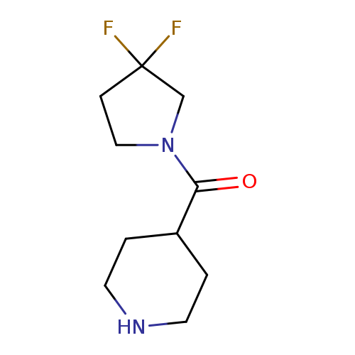 (3,3-difluoropyrrolidin-1-yl)(piperidin-4-yl)methanone