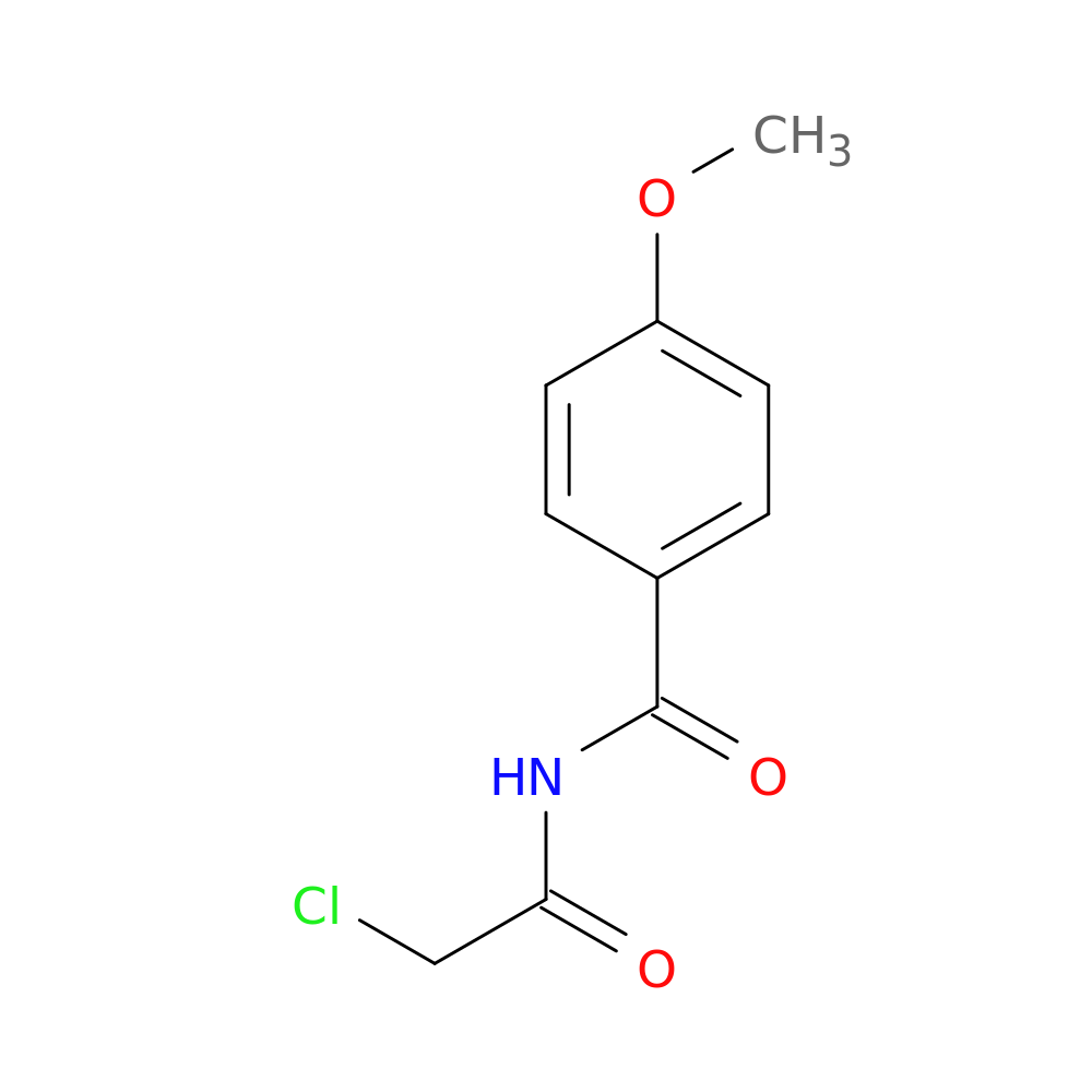 N-(2-chloroacetyl)-4-methoxybenzamide