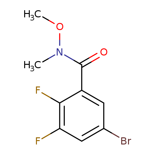 5-Bromo-2,3-difluoro-N-methoxy-N-methylbenzamide